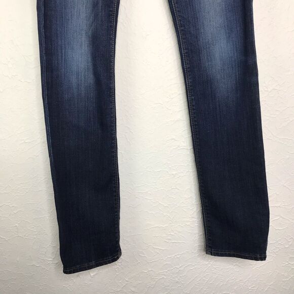 Express Jeans Skinny Dark Wash Denim 2R - Picture 4 of 13
